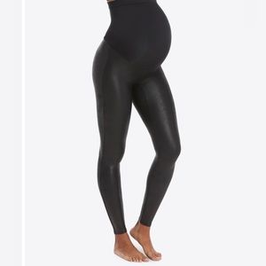 Spanx maternity leggings size medium